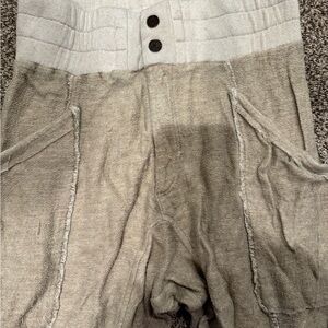 Stylish Two-Tone Women's Pants